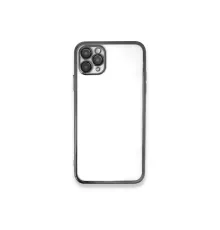 Apple iPhone 11 Pro Kılıf Lensli Silikon - Gümüş