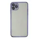 Apple iPhone 11 Pro Max Kılıf Lensli Silikon - Mor