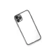 Apple iPhone 11 Pro Max Kılıf Lensli Silikon - Gümüş