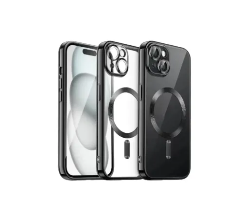 Apple iPhone 13 Kılıf Kross Magneticsafe Kapak - Siyah