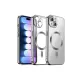 Apple iPhone 13 Kılıf Kross Magneticsafe Kapak - Gümüş