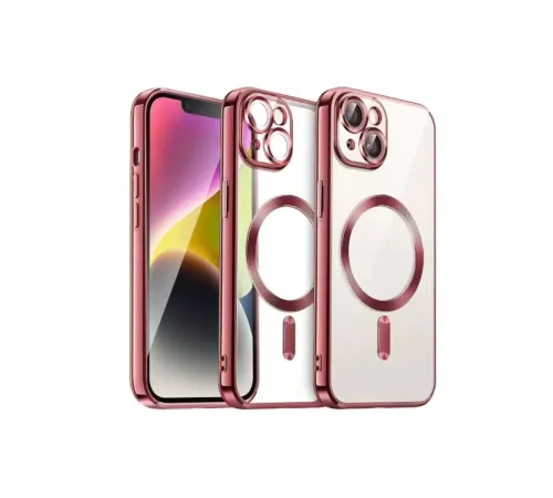Apple iPhone 13 Kılıf Kross Magneticsafe Kapak - Kırmızı