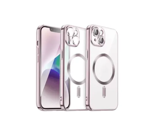 Apple iPhone 13 Kılıf Kross Magneticsafe Kapak - Rose
