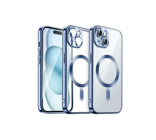 Apple iPhone 13 Kılıf Kross Magneticsafe Kapak - Sierra Blue