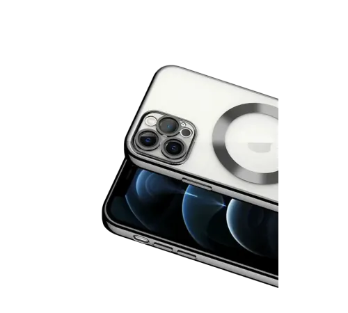 Apple iPhone 13 Pro Kılıf Kross Magneticsafe Kapak - Siyah
