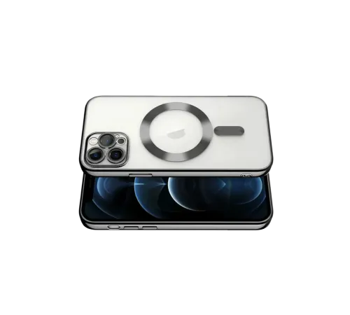 Apple iPhone 13 Pro Kılıf Kross Magneticsafe Kapak - Siyah