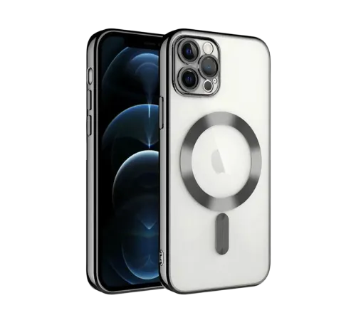 Apple iPhone 13 Pro Kılıf Kross Magneticsafe Kapak - Siyah