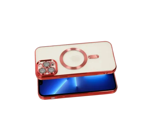 Apple iPhone 13 Pro Kılıf Kross Magneticsafe Kapak - Kırmızı