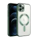 Apple iPhone 13 Pro Kılıf Kross Magneticsafe Kapak - Koyu Yeşil