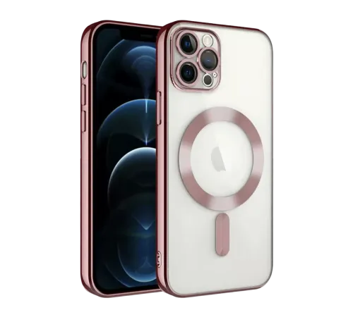 Apple iPhone 13 Pro Kılıf Kross Magneticsafe Kapak - Rose