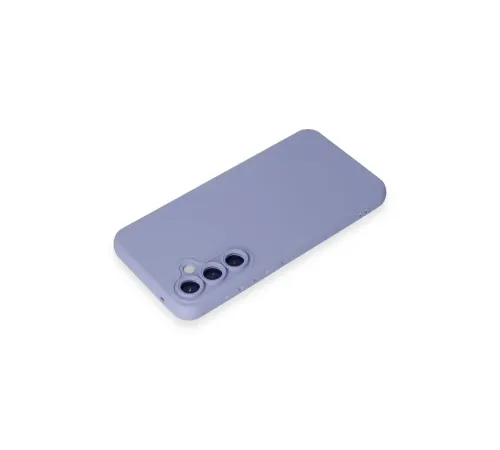 Samsung Galaxy S24 Kılıf Nano içi Kadife Silikon - Lila