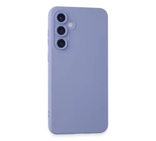 Samsung Galaxy S24 Kılıf Nano içi Kadife Silikon - Lila