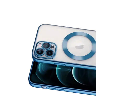 Apple iPhone 13 Pro Kılıf Kross Magneticsafe Kapak - Sierra Blue
