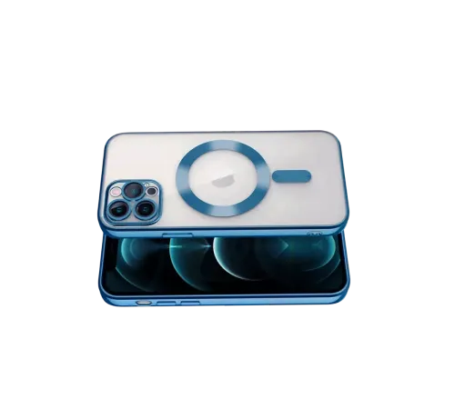 Apple iPhone 13 Pro Kılıf Kross Magneticsafe Kapak - Sierra Blue