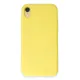 Apple iPhone XR Kılıf First Silikon - Sarı