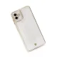 Samsung Galaxy A04 Kılıf Liva Lens Silikon - Beyaz