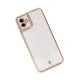 Samsung Galaxy A04 Kılıf Liva Lens Silikon - Rose