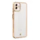 Samsung Galaxy A04 Kılıf Liva Lens Silikon - Rose