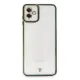 Samsung Galaxy A04 Kılıf Liva Lens Silikon - Yeşil
