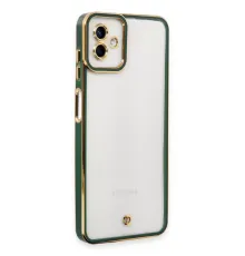 Samsung Galaxy A04 Kılıf Liva Lens Silikon - Yeşil