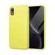 Apple iPhone XR Kılıf First Silikon - Parlak Yeşil