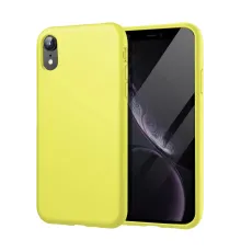 Apple iPhone XR Kılıf First Silikon - Parlak Yeşil
