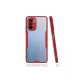 Xiaomi Poco F3 Kılıf Platin Silikon - Kırmızı