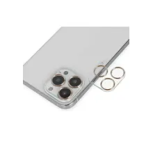 Apple iPhone 14 Pro Max Band Metal Kamera Lens - Gold
