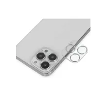 Apple iPhone 14 Pro Max Band Metal Kamera Lens - Gümüş