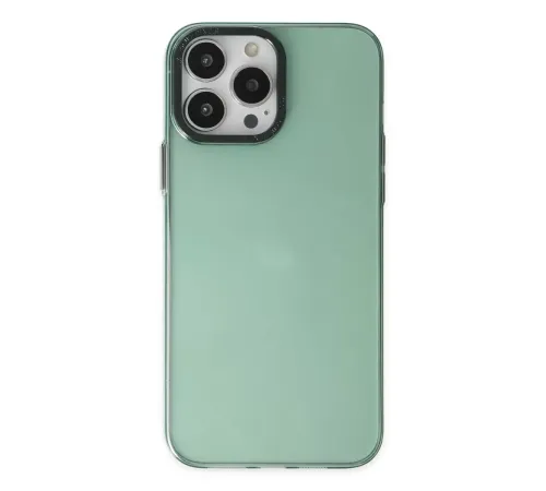 Apple iPhone 13 Pro Kılıf Anka PC Sert Metal Kapak - Yeşil