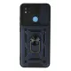 Xiaomi Redmi 9C Kılıf Pars Lens Yüzüklü Silikon - Lacivert