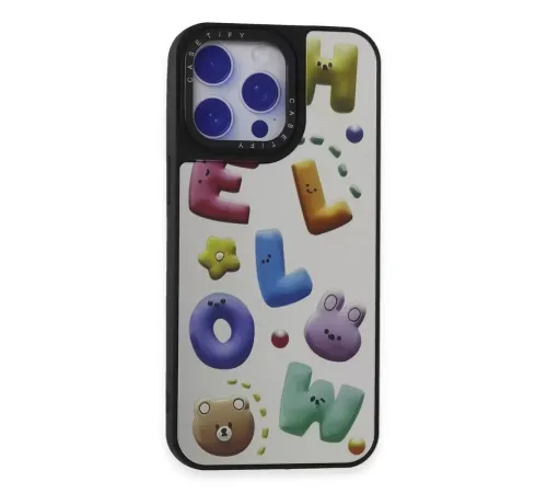 Apple iPhone 15 Pro Kılıf Mirror Desenli Kapak - Mirror - 15