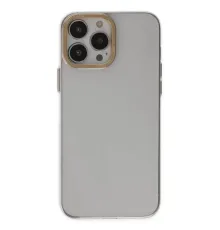 Apple iPhone 13 Pro Kılıf Anka PC Sert Metal Kapak - Şeffaf