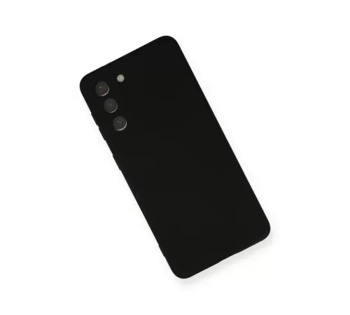Samsung Galaxy S21 FE Kılıf Nano içi Kadife Silikon - Siyah