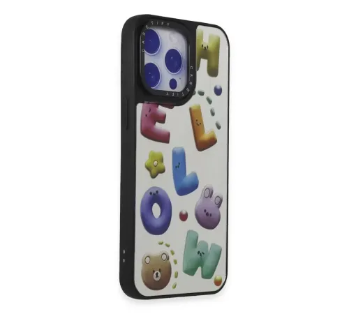 Apple iPhone 15 Pro Max Kılıf Mirror Desenli Kapak - Mirror - 15