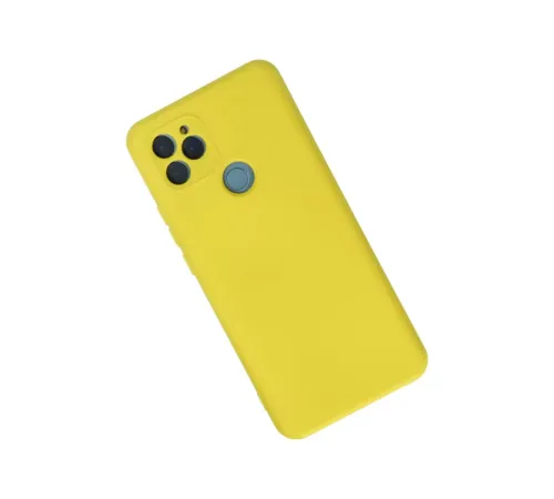 General Mobile GM 21 Kılıf Nano içi Kadife Silikon - Sarı