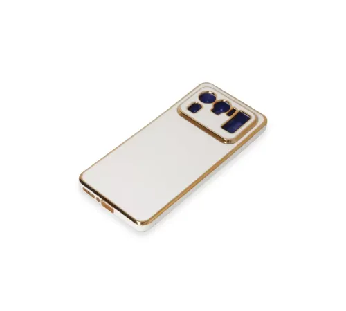 Xiaomi Mi 11 Ultra Kılıf Volet Silikon - Beyaz