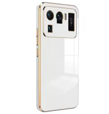 Xiaomi Mi 11 Ultra Kılıf Volet Silikon - Beyaz
