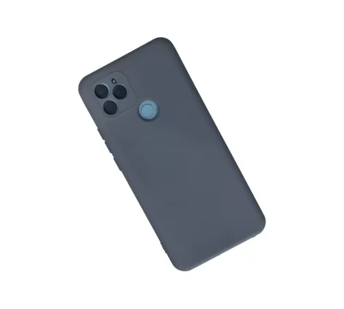 General Mobile GM 21 Kılıf Nano içi Kadife Silikon - Gri
