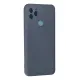 General Mobile GM 21 Kılıf Nano içi Kadife Silikon - Gri