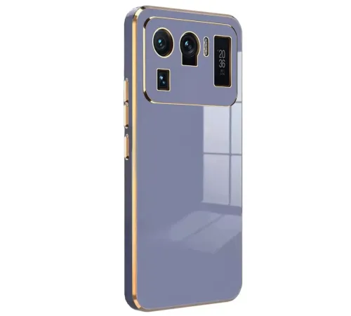 Xiaomi Mi 11 Ultra Kılıf Volet Silikon - Mavi