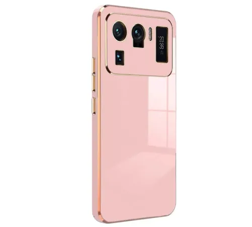 Xiaomi Mi 11 Ultra Kılıf Volet Silikon - Pembe