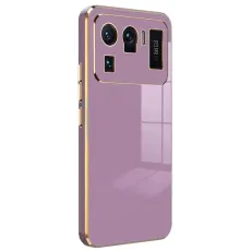 Xiaomi Mi 11 Ultra Kılıf Volet Silikon - Mor