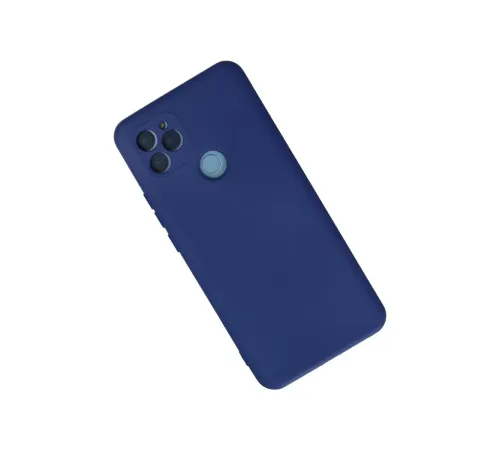 General Mobile GM 21 Kılıf Nano içi Kadife Silikon - Lacivert