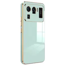Xiaomi Mi 11 Ultra Kılıf Volet Silikon - Açık Yeşil
