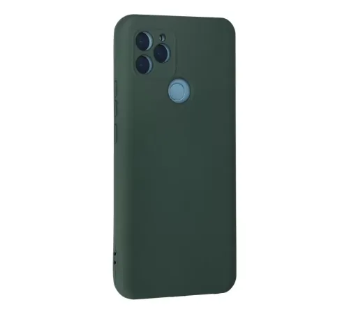 General Mobile GM 21 Kılıf Nano içi Kadife Silikon - Koyu Yeşil
