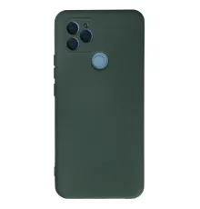 General Mobile GM 21 Kılıf Nano içi Kadife Silikon - Koyu Yeşil
