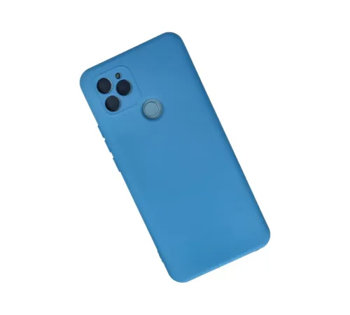 General Mobile GM 21 Kılıf Nano içi Kadife Silikon - Mavi