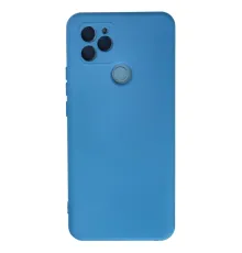 General Mobile GM 21 Kılıf Nano içi Kadife Silikon - Mavi