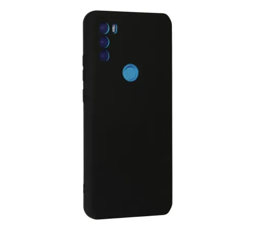 General Mobile GM 21 Plus Kılıf Nano içi Kadife Silikon - Siyah